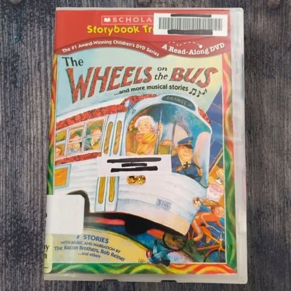 The Wheels on the Bus Scholastic Storybook Treasures DVD